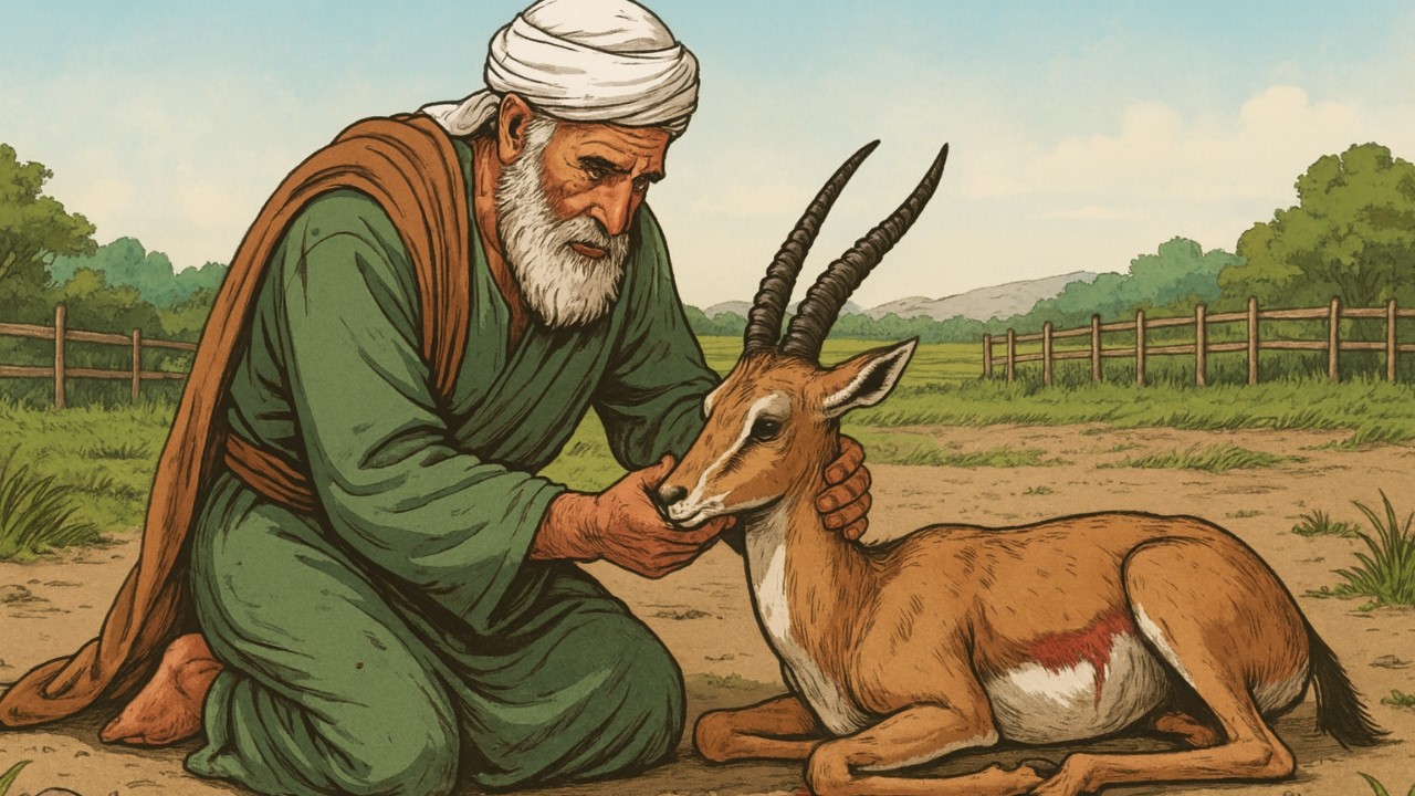 قصة الرجل الذي صادف غزالًا جريحًا في المزرعة… ولم يكن يعلم أن اكتشافه سيغيّر حياته للأبد!