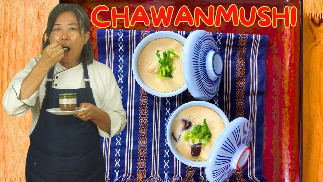 O SABOR DE INFÂNCIA- Pudim Salgado Japonês: CHAWANMUSHI (Simples, Leve e Inesquecível)