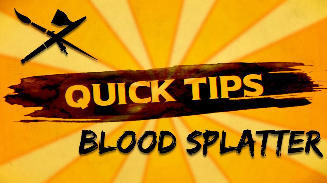 Quick Tips: Painting Blood Splatter for tabletop miniature wargaming #paintingtutorial