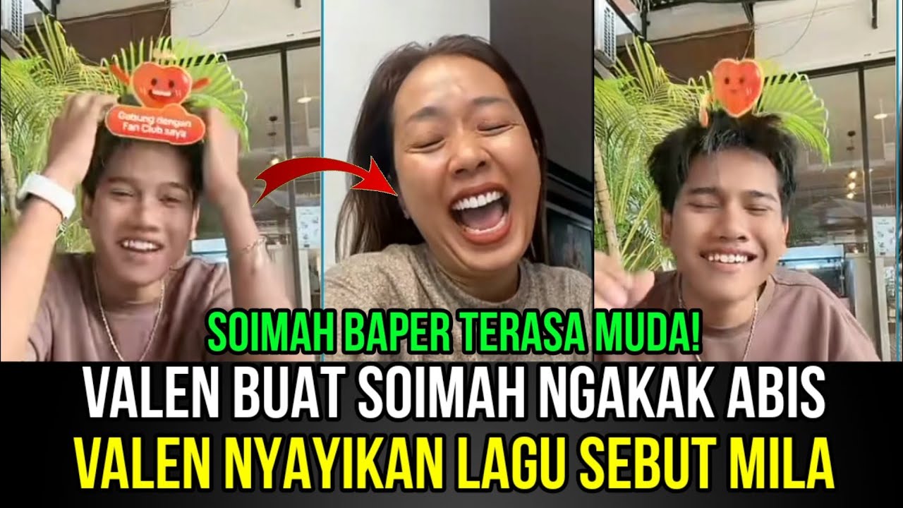 Live Valen Buat Soimah Ngakak Abis, Valen Nyanyikan Lagu Sebut Nama Mila!