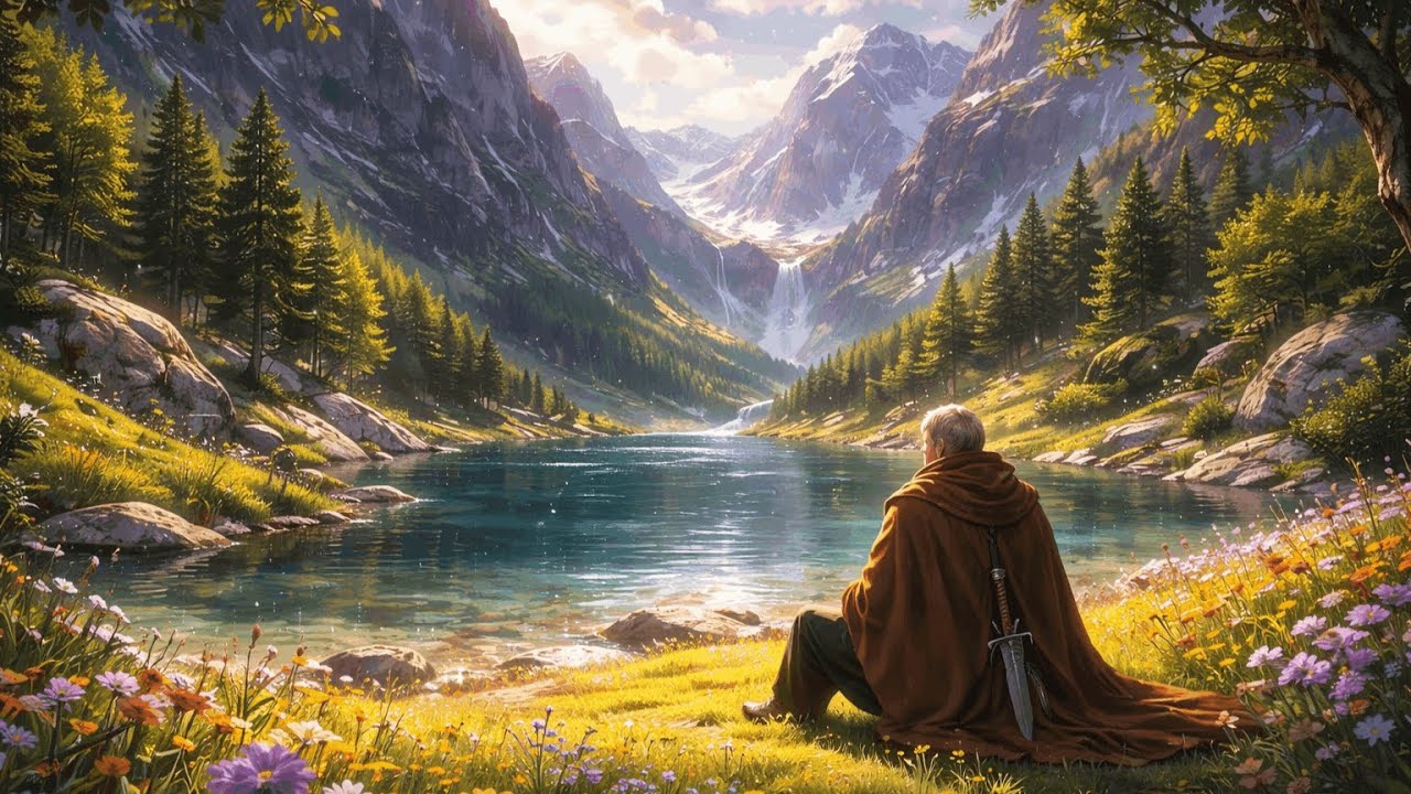 The Valley of Soft Echoes | Fantasy Celtic Ambience | Relaxing Music [No Ads]