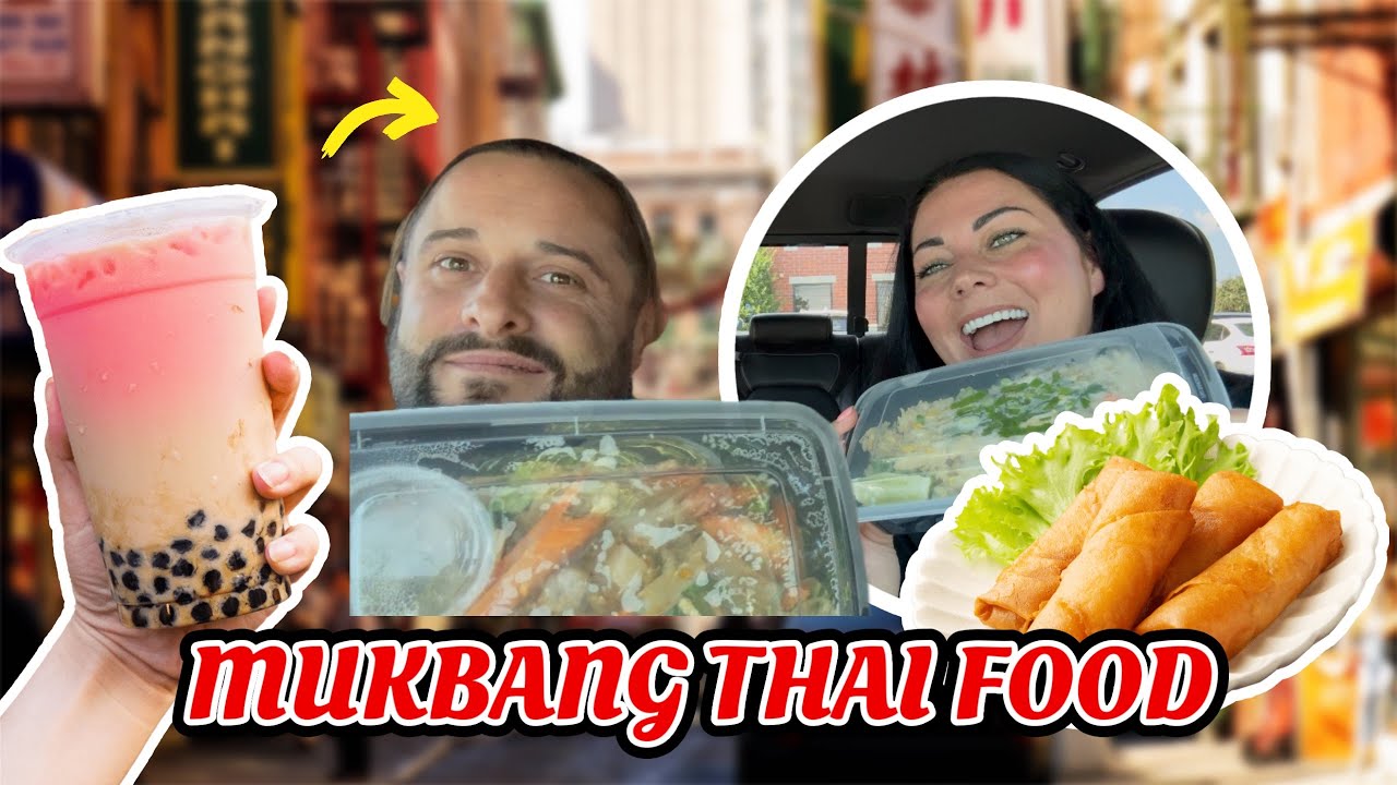 THAI FOOD MUKBANG || With Travis Q&A
