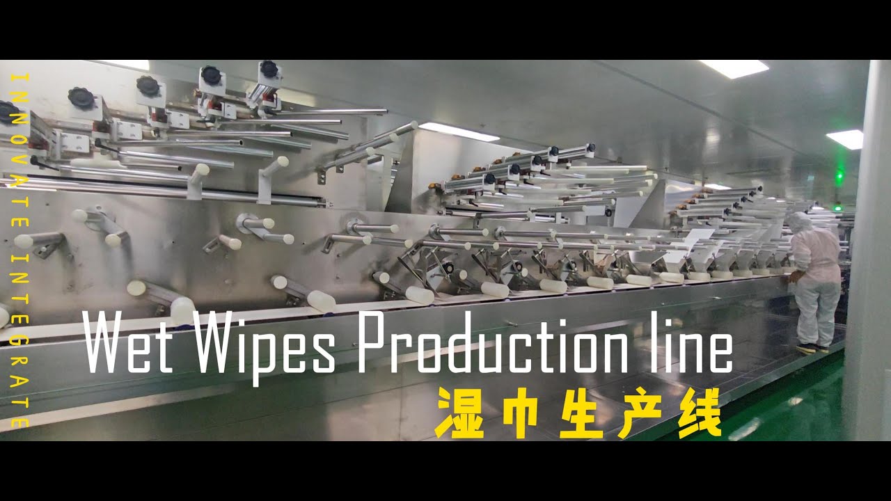 20 Roll Wet wipes production lines