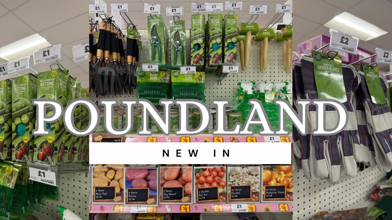 NEW IN POUNDLAND | MASSIVE GARDEN EVENT 🪏🪴 