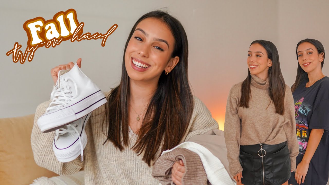 FALL TRY-ON HAUL: Brandy Melville, Zara, H&M, Bershka e Primark
