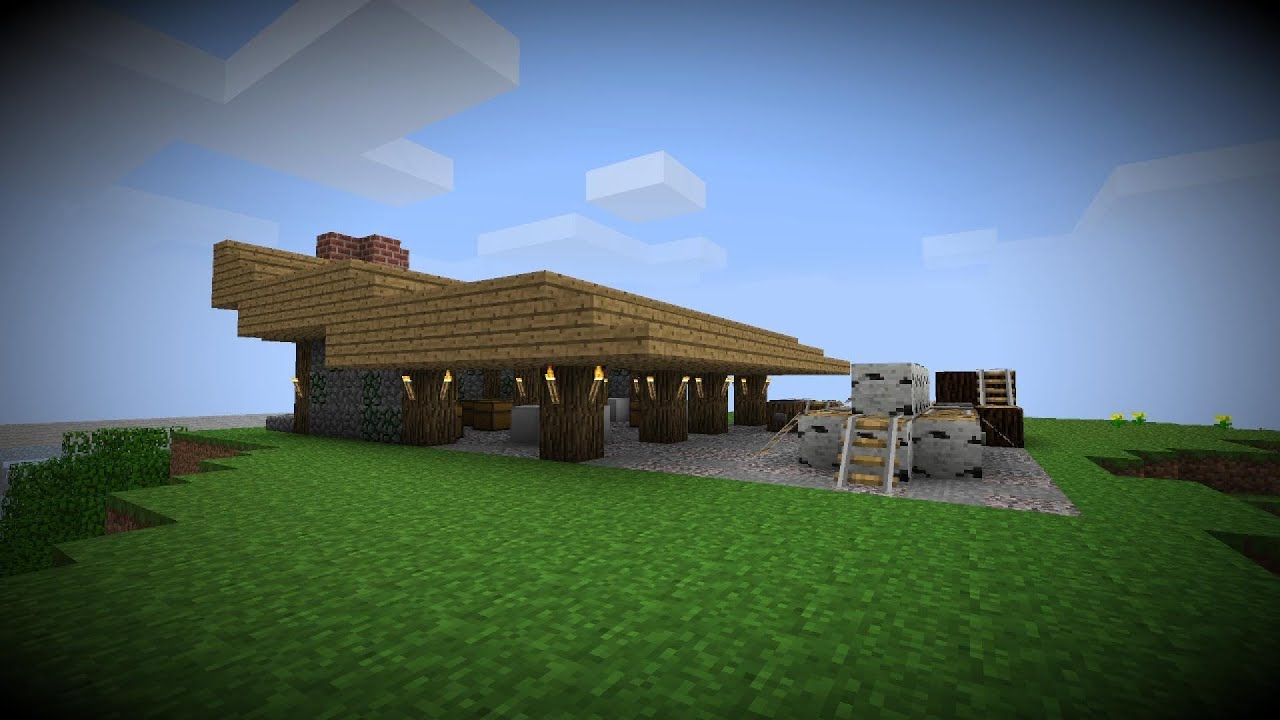 Building a Lumberyard in Minecraft Beta!