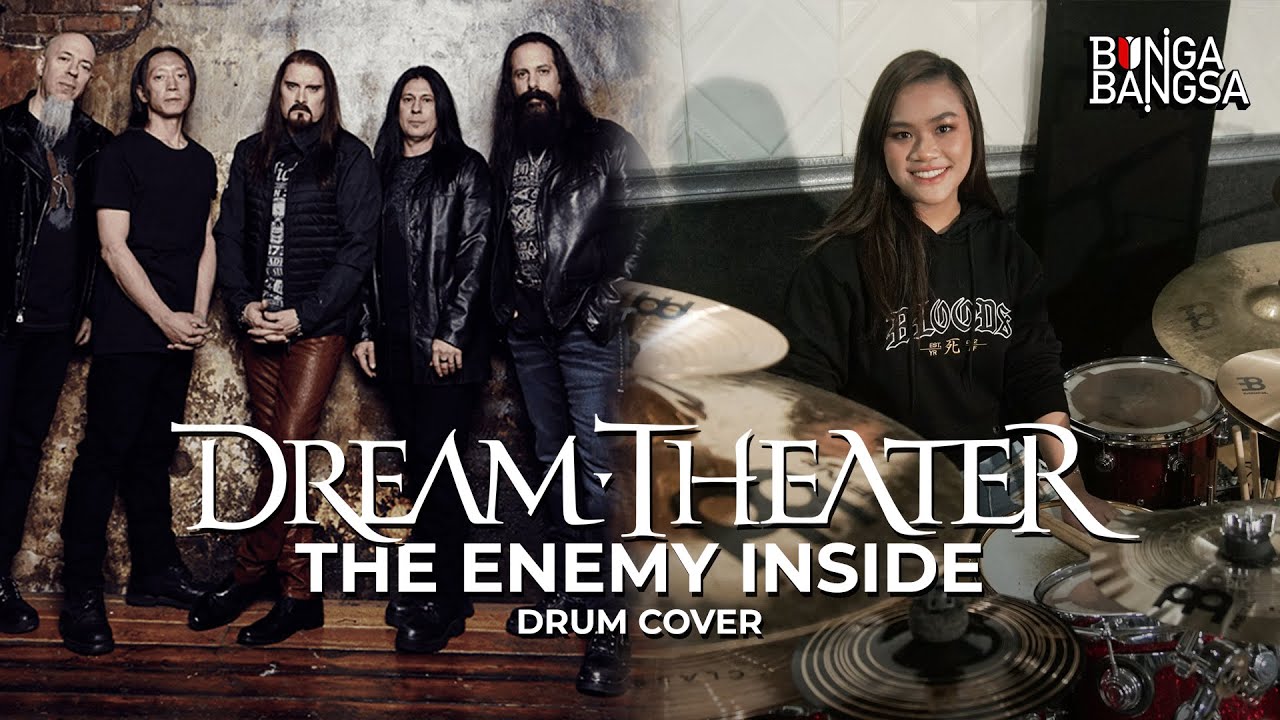 DREAM THEATER - THE ENEMY INSIDE | Drum Cover by Bunga Bangsa