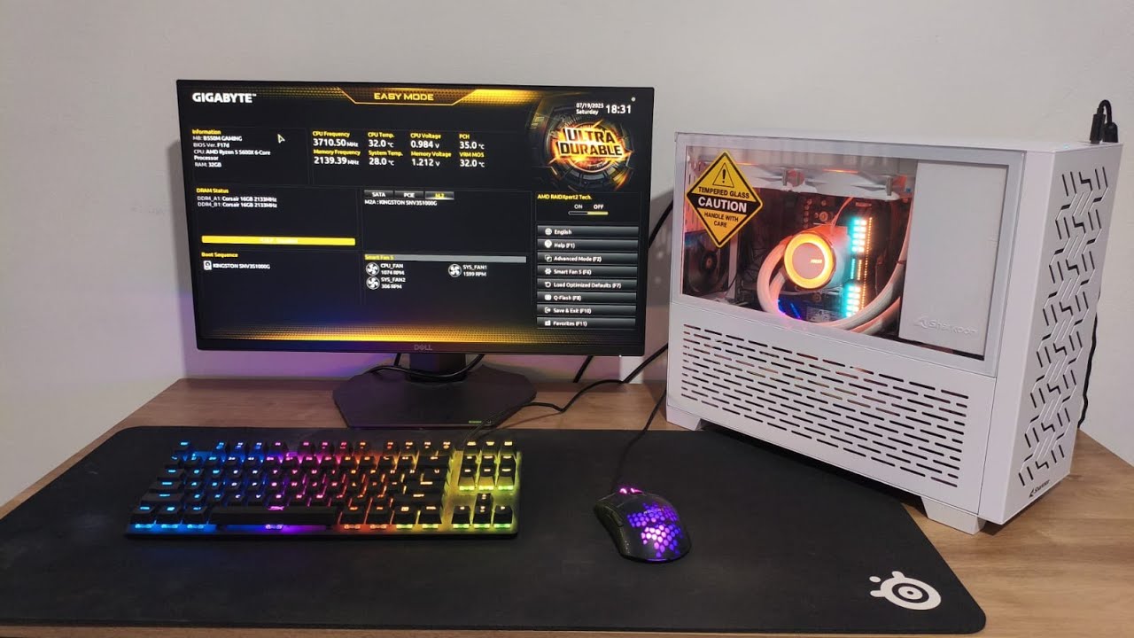 183 Minutes of Building Gaming PC (no talking)
