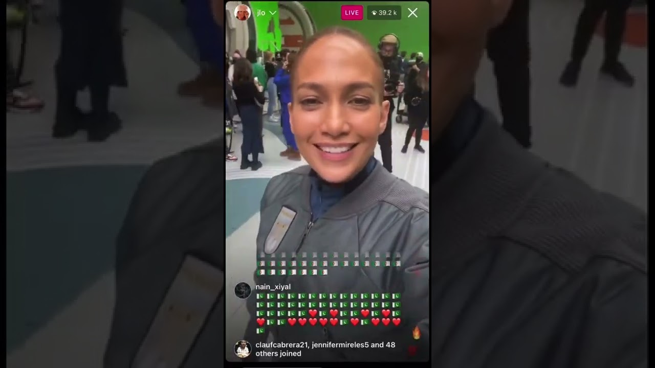 Jennifer went live on Instagram today! November 25 something will happen 💥