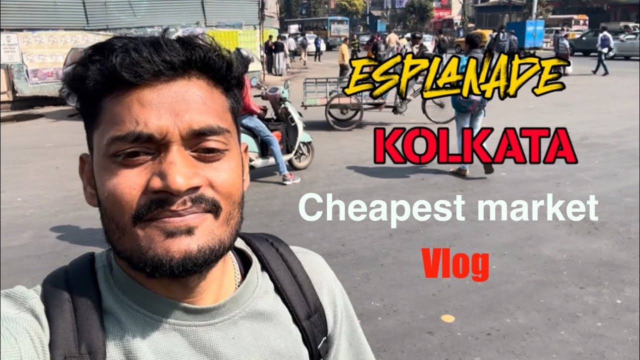Cheapest market of Kolkata ESPLANADE 