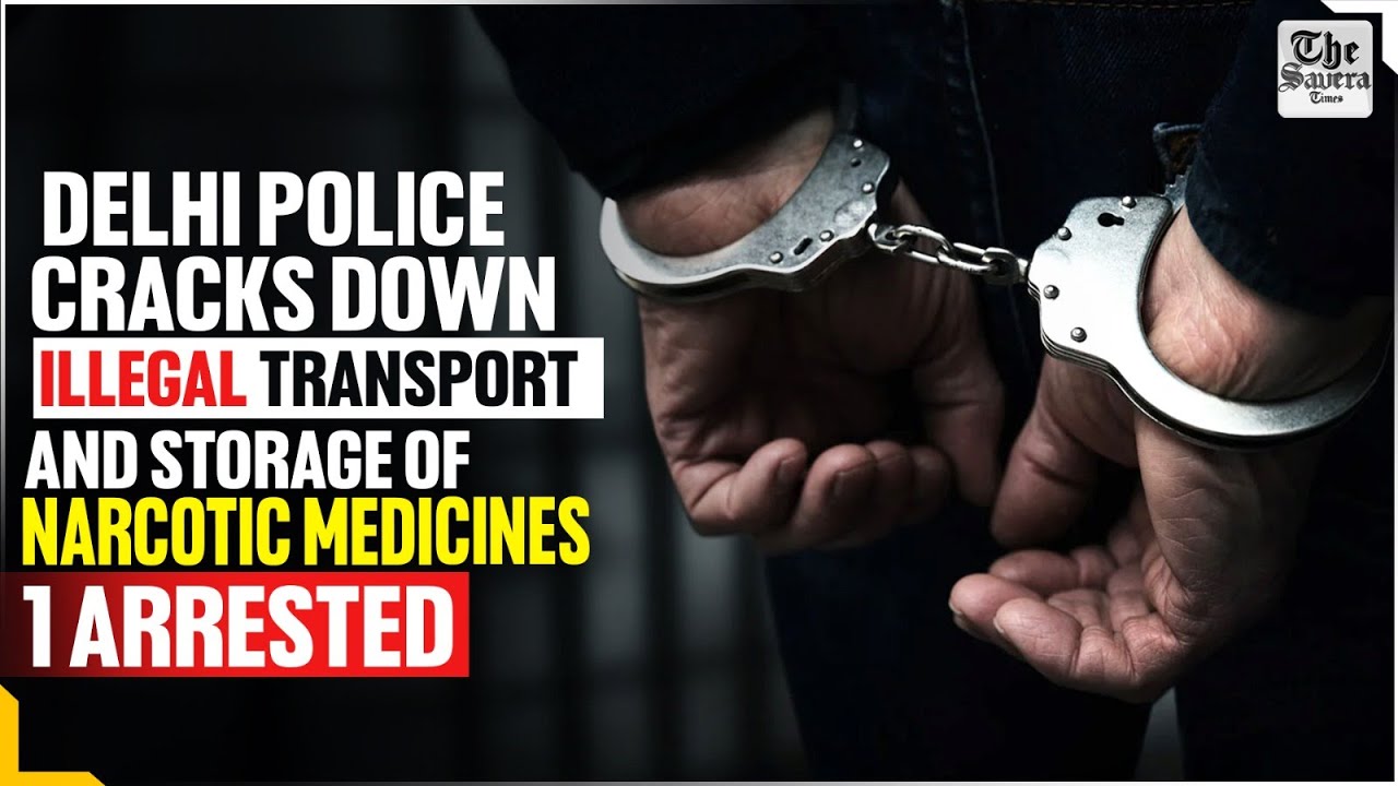 [Live] Delhi Police cracks down illegal transport and storage of narcotic medicines; 1 arrested