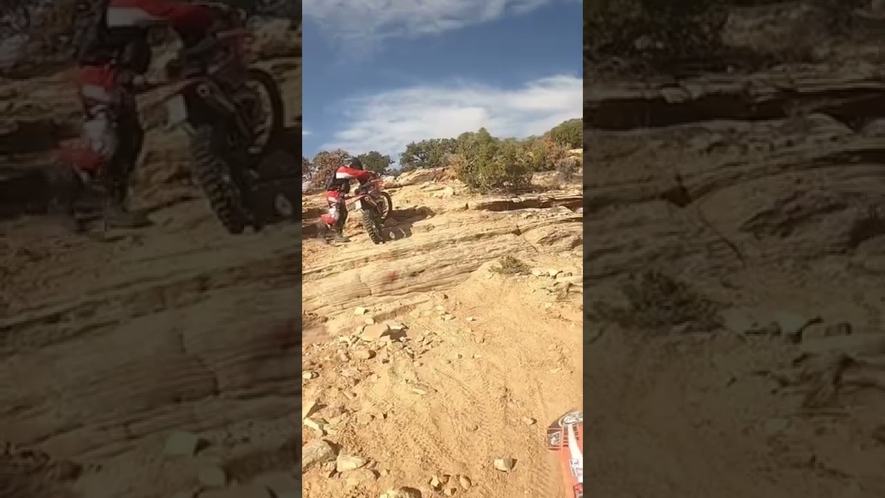 Jarvis style pass on Red Trail in Utah. #utah #enduro #redtrail