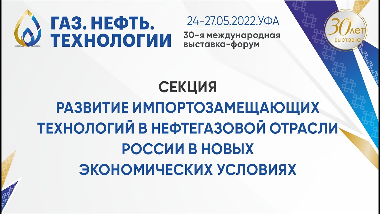 Развитие импортозамещающих технологий в нефтегазовой отрасли России в новых экономических условиях