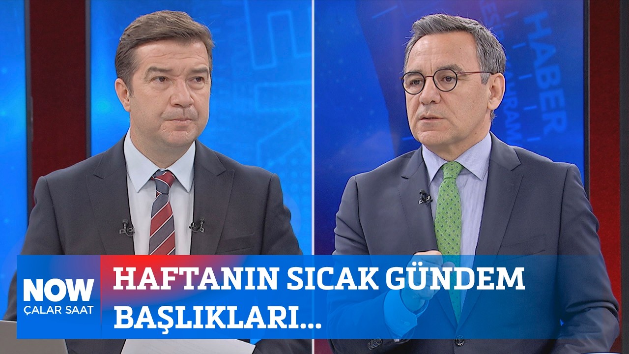 Haftanın sıcak g&uuml;ndem başlıkları... 10 Nisan 2026 İlker Karag&ouml;z ile &Ccedil;alar Saat
