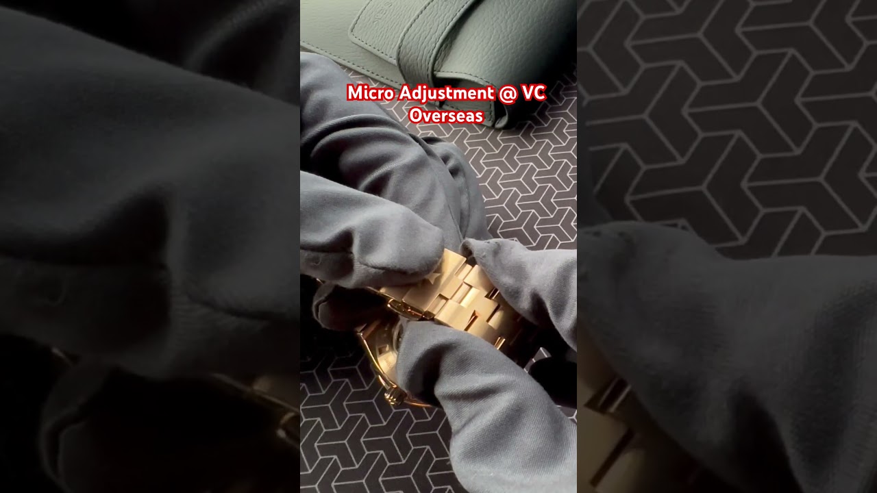 Extension Link or Micro Adjustment #vacheronconstantin #overseas #江斯丹顿 #冲横四海