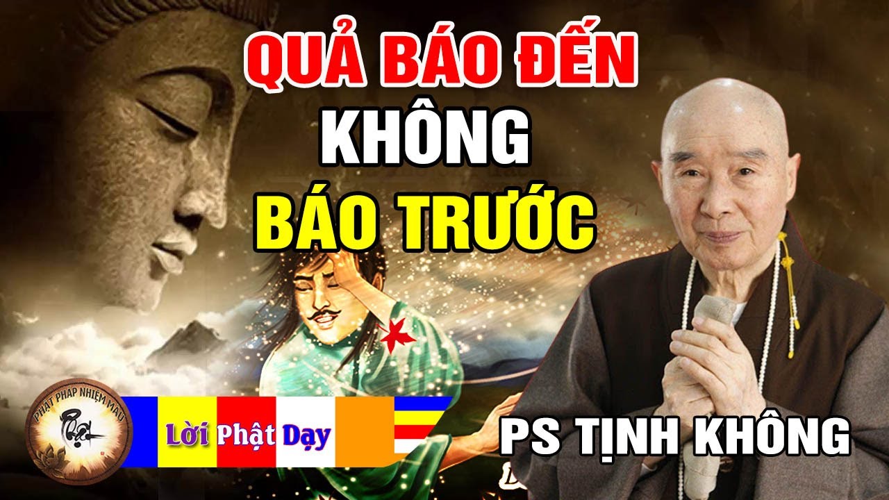 Phật Dạy Nhân Quả Báo Ứng Không Nên Xem Nhẹ - Chỉ Là Đến Sớm Hay Muộn Mà Thôi | Pháp Sư Tịnh Không