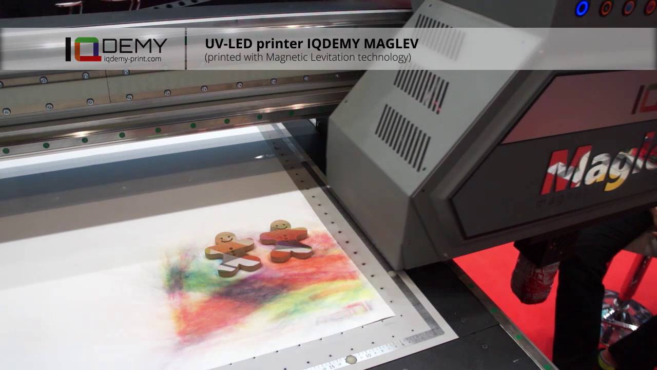 REKLAMA2016: UV-LED printer Maglev printing. Part 1