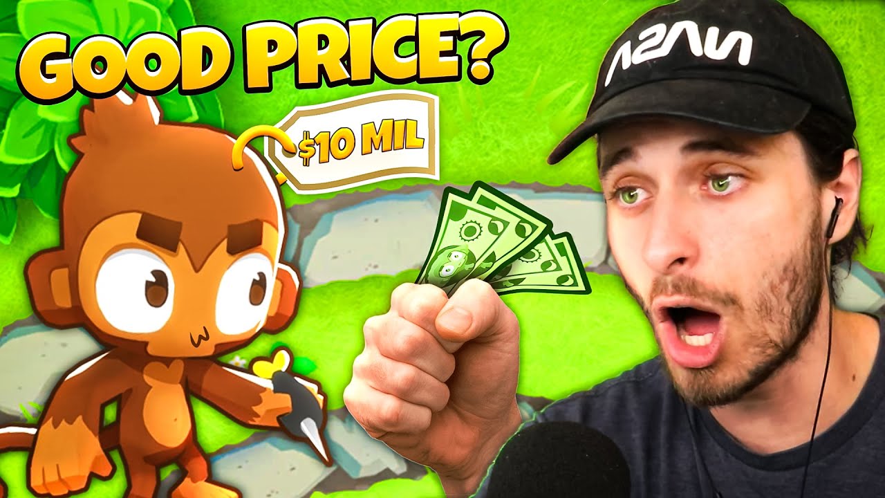 How much would YOU pay for a Dart Monkey? (BTD 6 Auction Challenge)