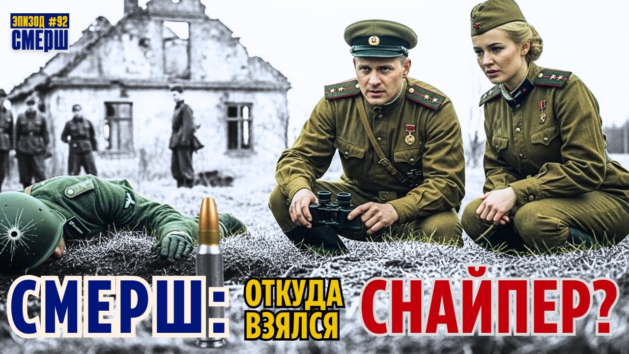 СМЕРШ: Драма Разведки |ЭПИЗОД №92| Почему Снайпер Курил На Позиции И Оставлял Гильзы?