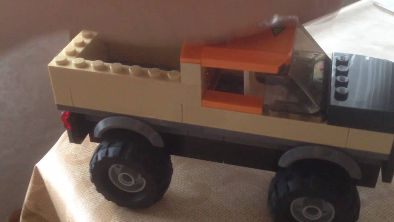 Лего самоделка:пикап