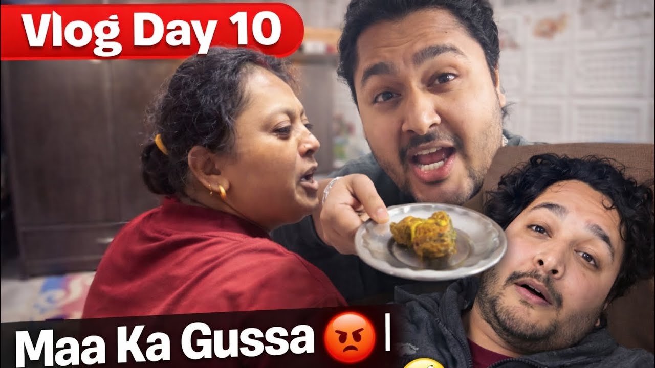 Vlog Day 10/365 😡 | Maa Ka Gussa | Aaj Ghar Mein Full Drama 😂