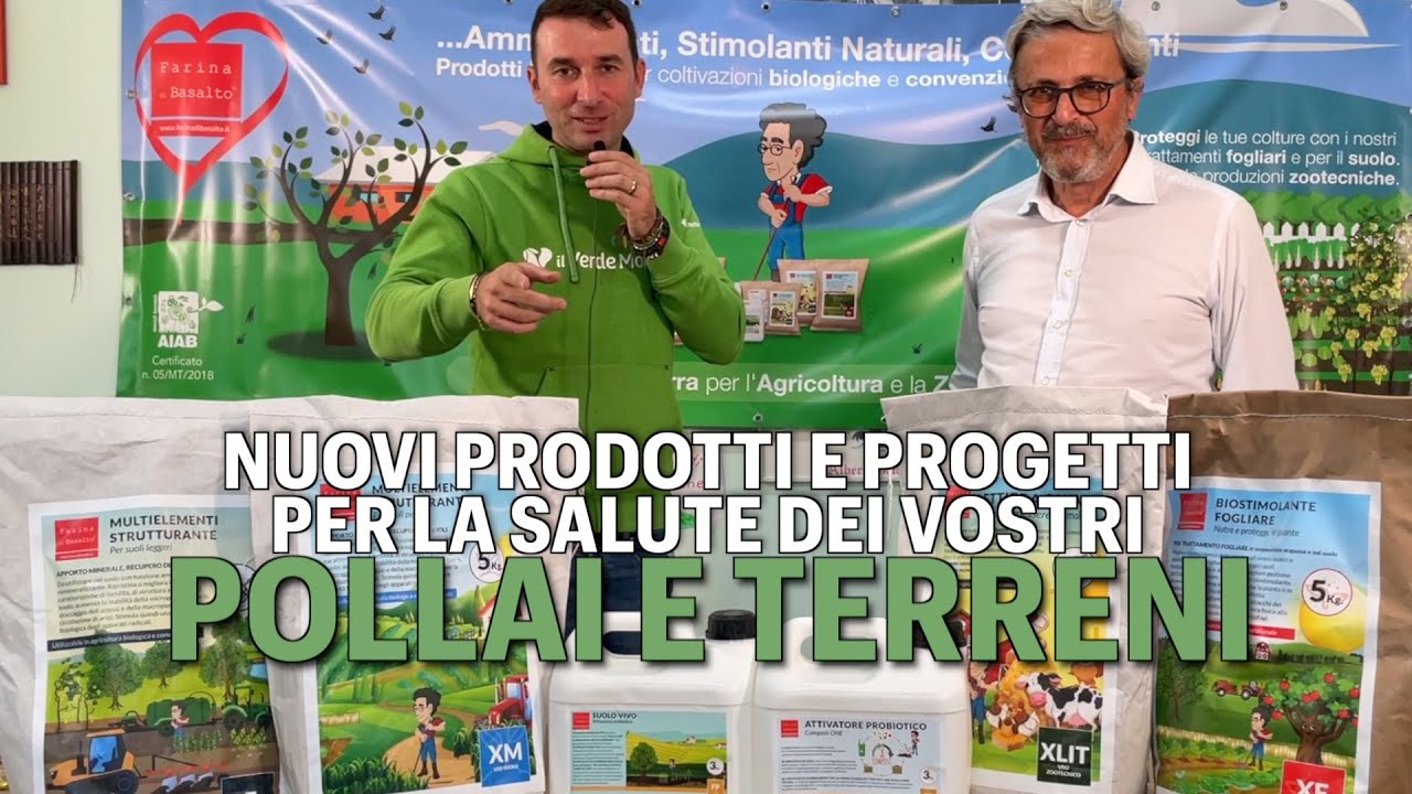 Terreni poco fertili? Usate i nuovi prodotti della gamma Farine di Basalto!
