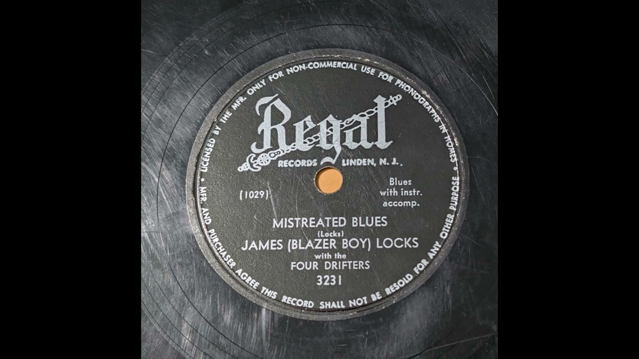 James (Blazer Boy) Locks - Mistreated Blues