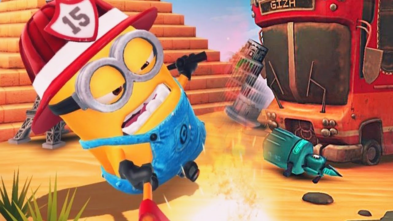 Firefighter Minion in Egypt | Despicable Me: Minion Rush