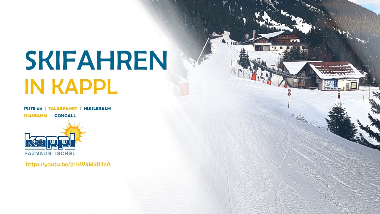 Kappl (Paznaun) - Piste 04 (rot) - Talabfahrt