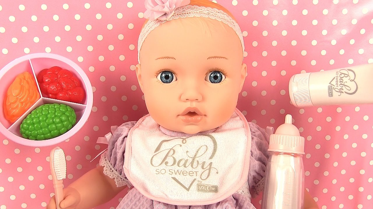 Poupon et Accessoires Repas Bébé You and Me Baby So Sweet