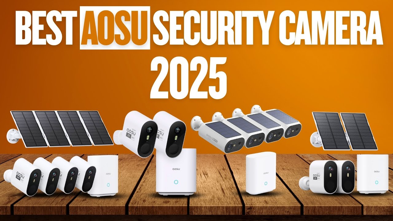 Top 5 AOSU Security Cameras of 2025 - (The Real Winner)