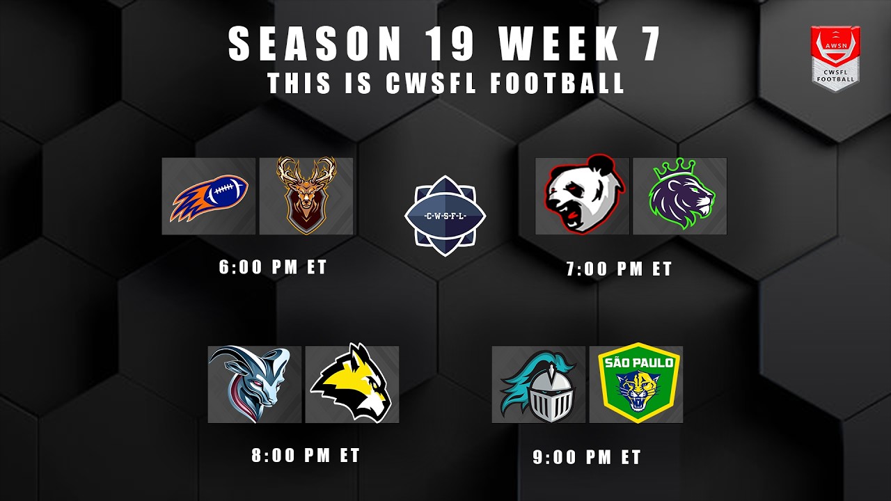 CWSFL | Season 19 Week 7 | Richmond @ Bangkok
