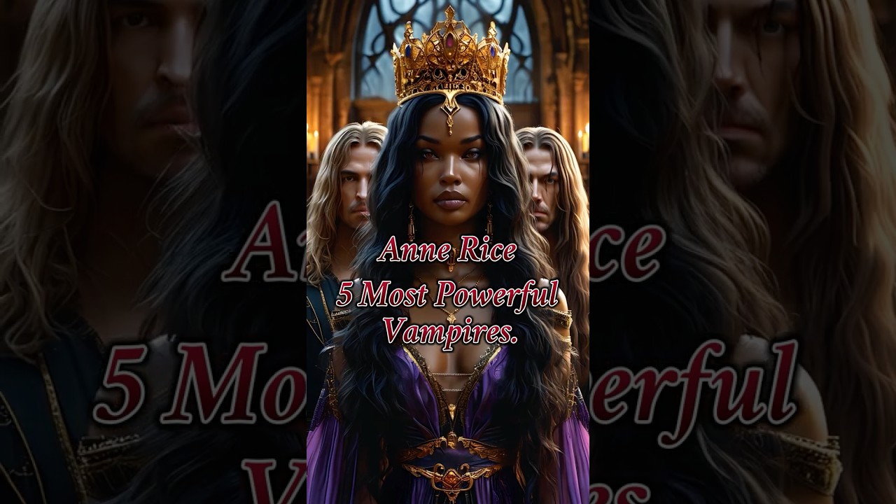 5 Most Powerful Vampires in Anne Rice's Vampire Chronicles!