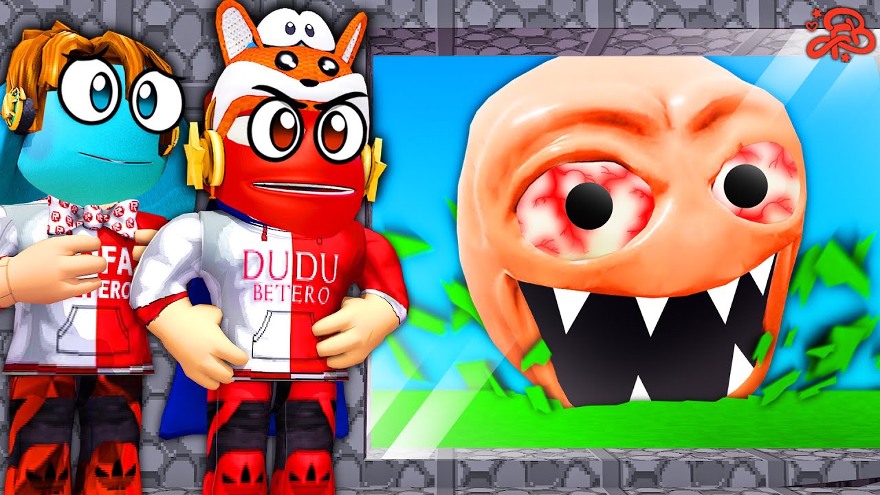 BASE INDESTRUTÍVEL contra EXÉRCITO DE MONSTRO CABEÇÃO no Roblox!
