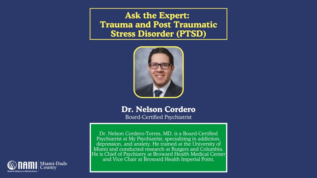 Ask the Expert: Trauma and Post Traumatic Stress Disorder (PTSD)