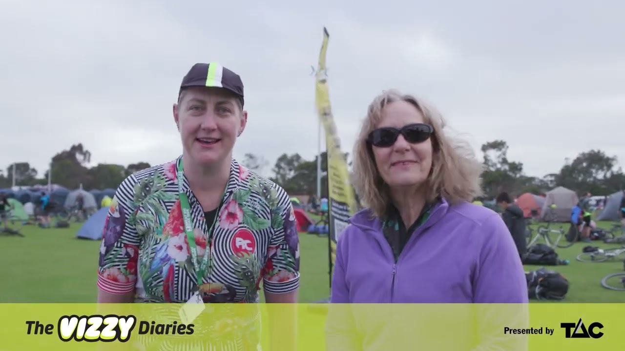 TAC x GREAT VIC BIKE RIDE - THE VIZZY DIARIES DAY 1