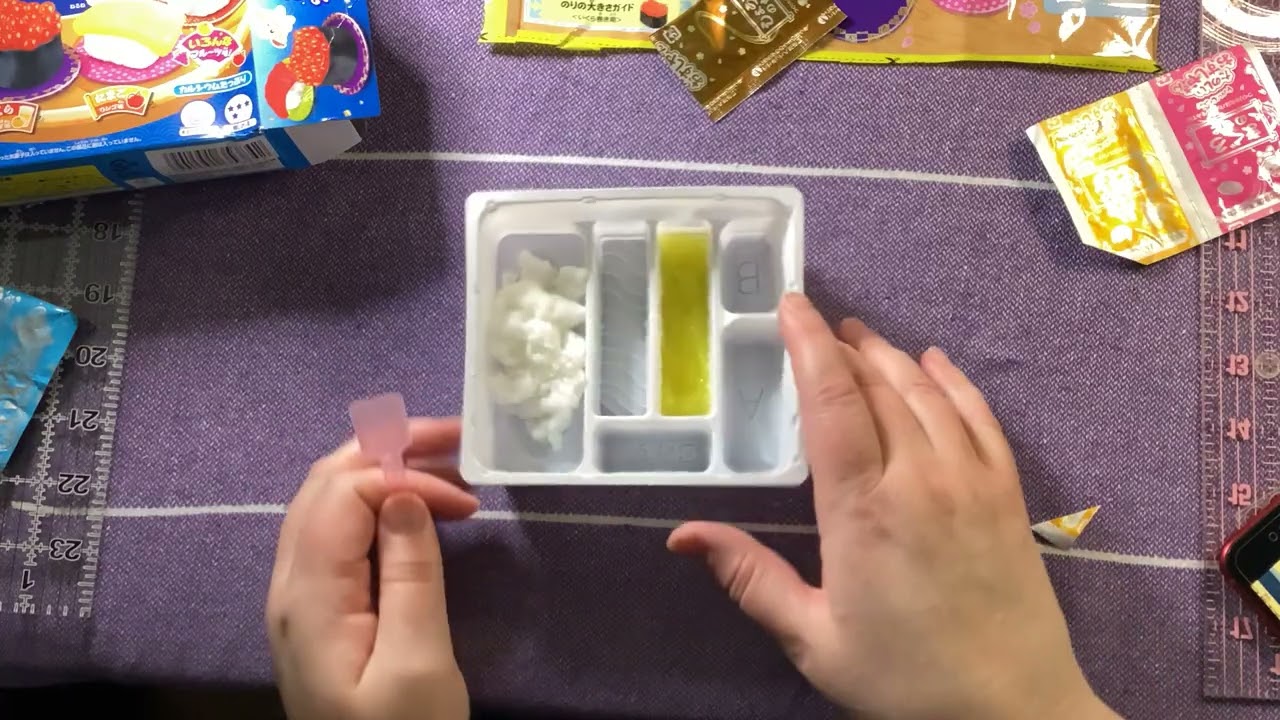 Tiny Food: Kracie Popin Cookin Sushi DIY Candy Kit (Multi-Flavor)