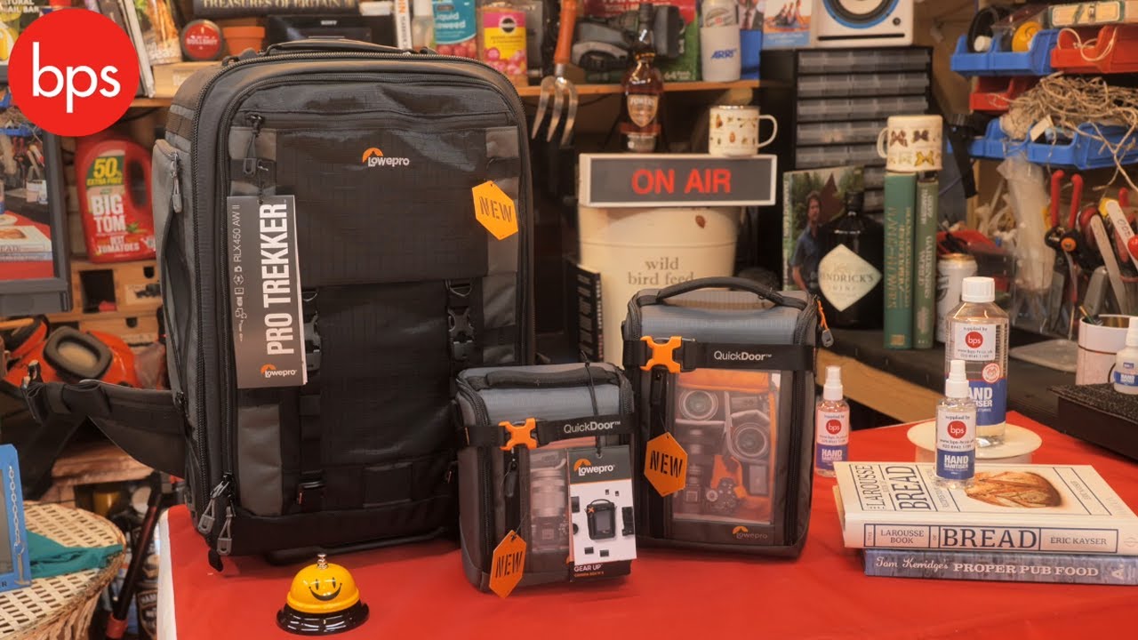 Paul Hill from Vitec shares his Lowepro bags | BPS Shed Review