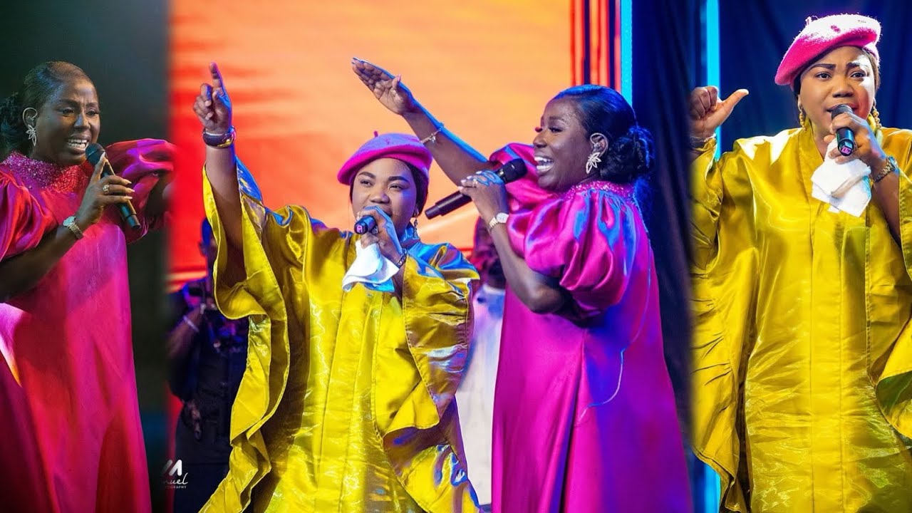 Diana Hamilton and Mercy Chinwo The Doing of the Lord Performance at Women in worship. Mind blowing