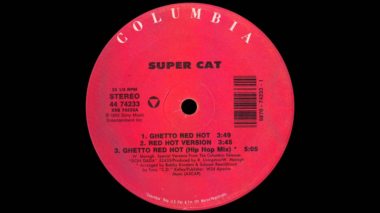 Super Cat - Ghetto Red Hot (Hip Hop Mix) [1992]