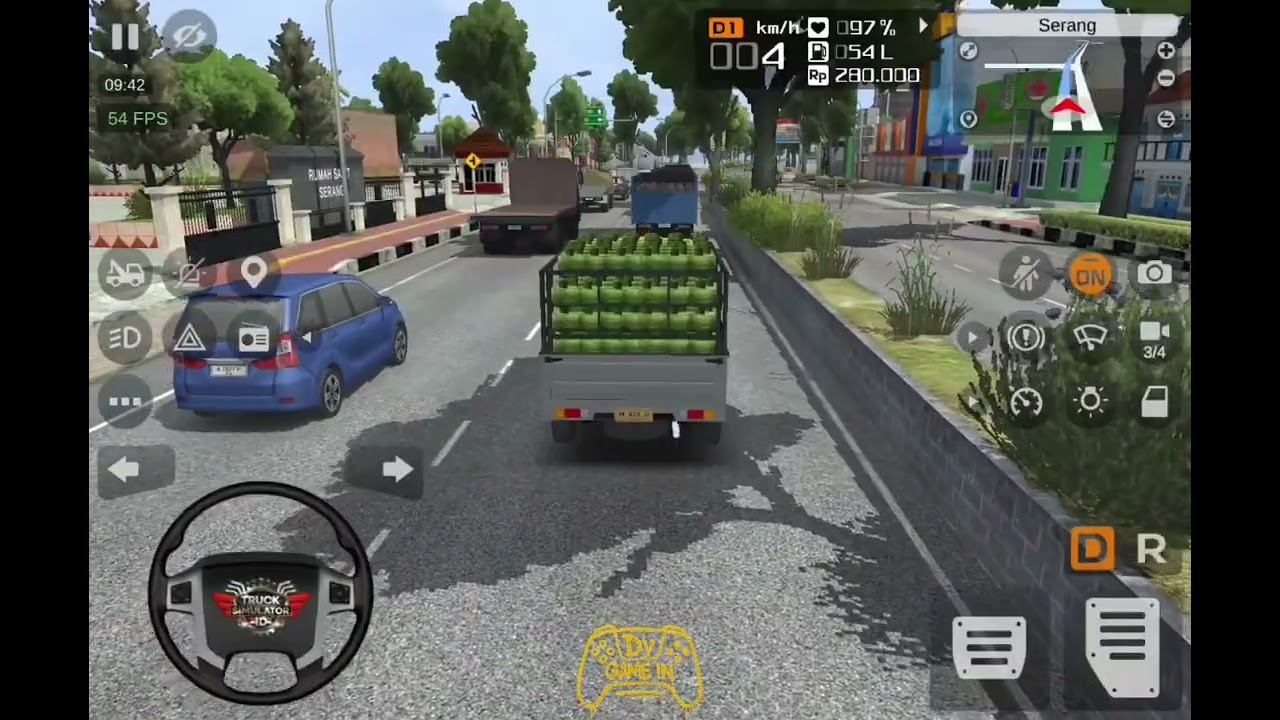 Game Truck ‼️ Pengantaran Gas Elpijin || Part 1 || Dy game in #trucksimulatorindonesia #trucksid