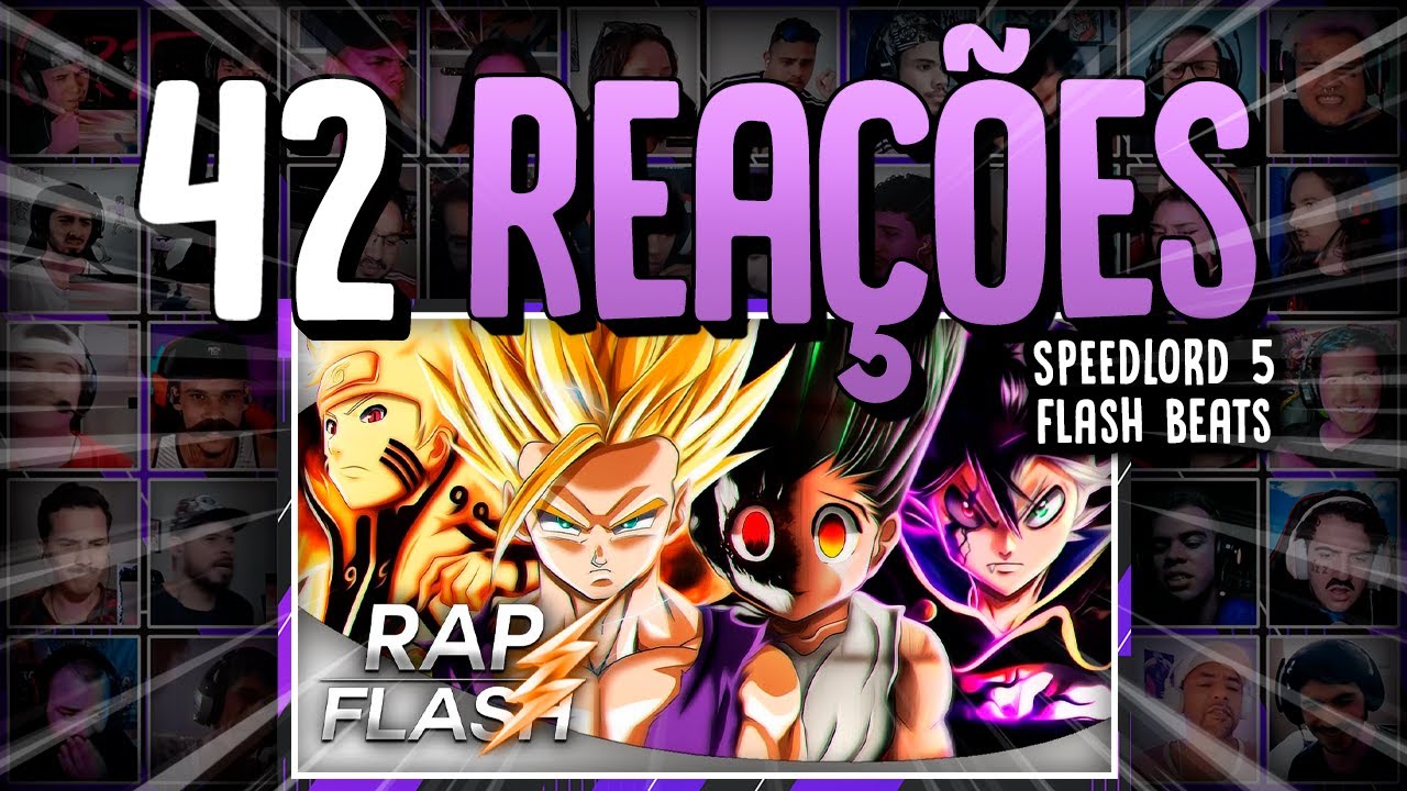 42 REA&Ccedil;&Otilde;ES | SPEEDLORD 5 - TRANSFORMA&Ccedil;&Otilde;ES | Flash Beats (Prod. @WB Beats )