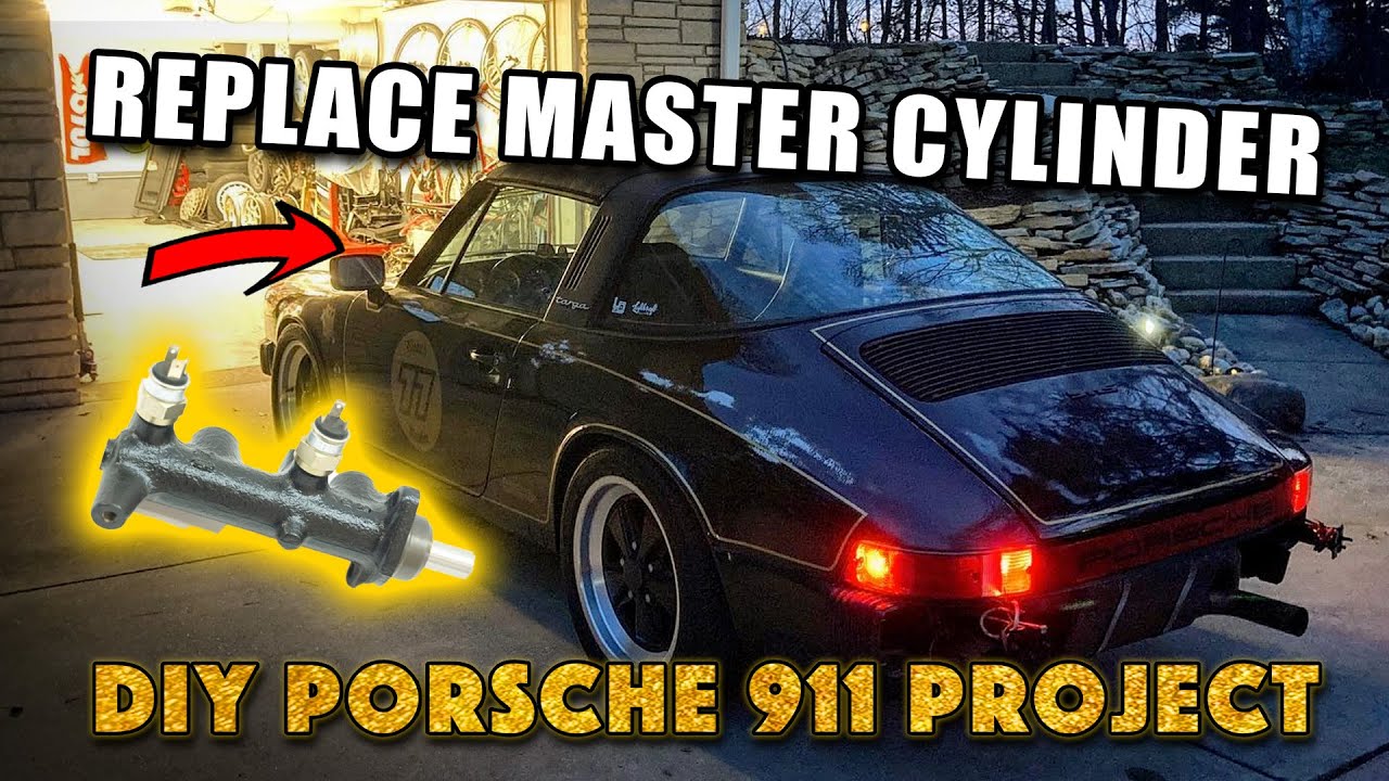Porsche 911 Master Cylinder Replacement (1965 - 1989) $60 VOLKSWAGEN PART
