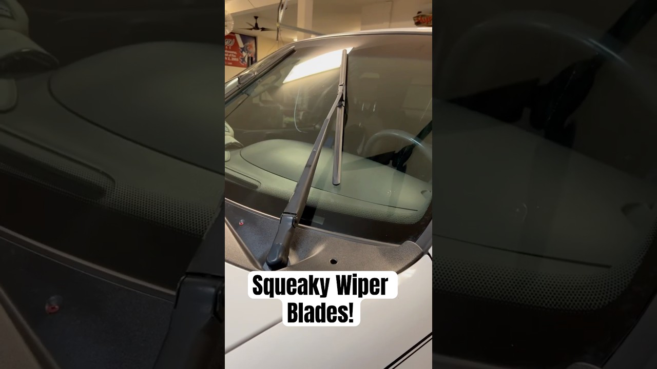 How To Fix, Stop or Repair Vibrating, Skipping & Noisy Windshield Wiper / Wipers #shorts