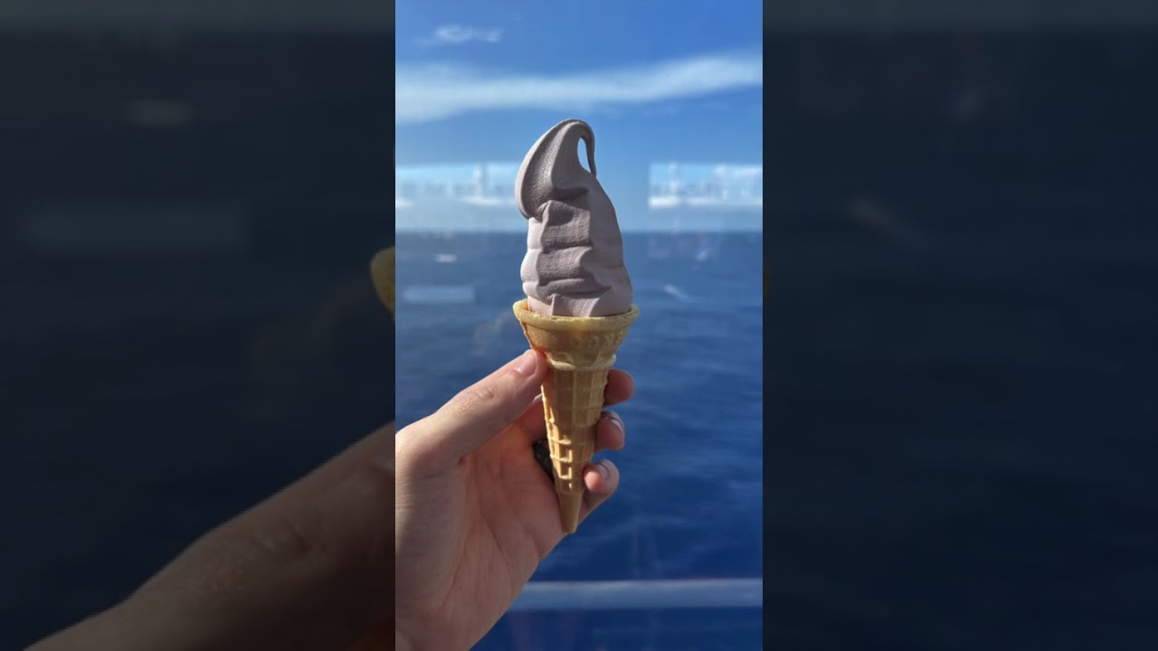 The BEST Disney Cruise Ice Cream!