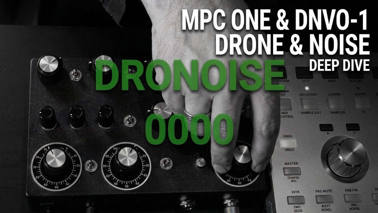 Noise Box DNVO‑1 & MPC ONE Deep Dive | DRONOISE 0000 | 30 minutes Drone & Noise