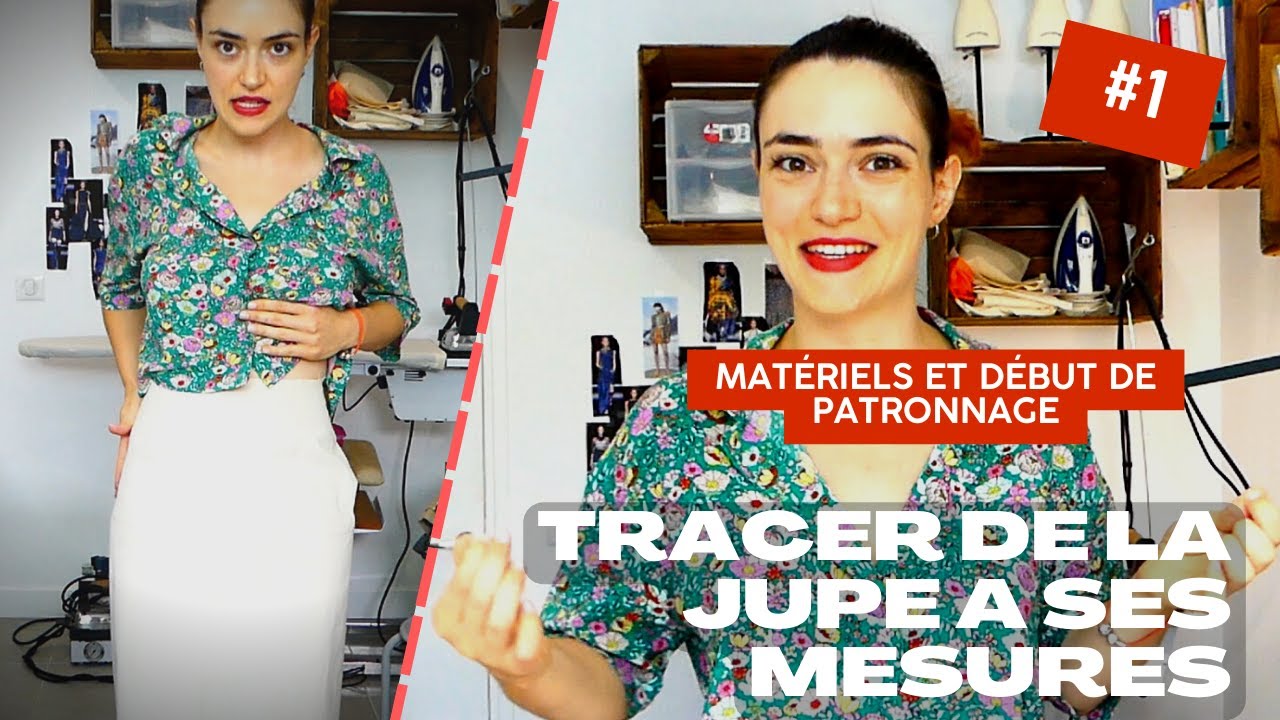 Tracer sa jupe sur mesures (Partie 1)