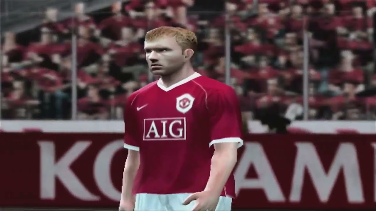 Pro Evolution Soccer 6: Manchester United - Olympique Lyon (PS2 Gameplay)