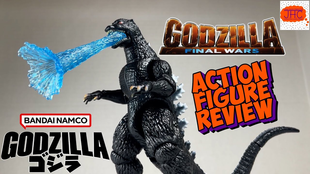 FINAL WARS? Bandai Namco Godzilla Action Figure Series Godzilla 2004 Review Atomic Breath Weapon