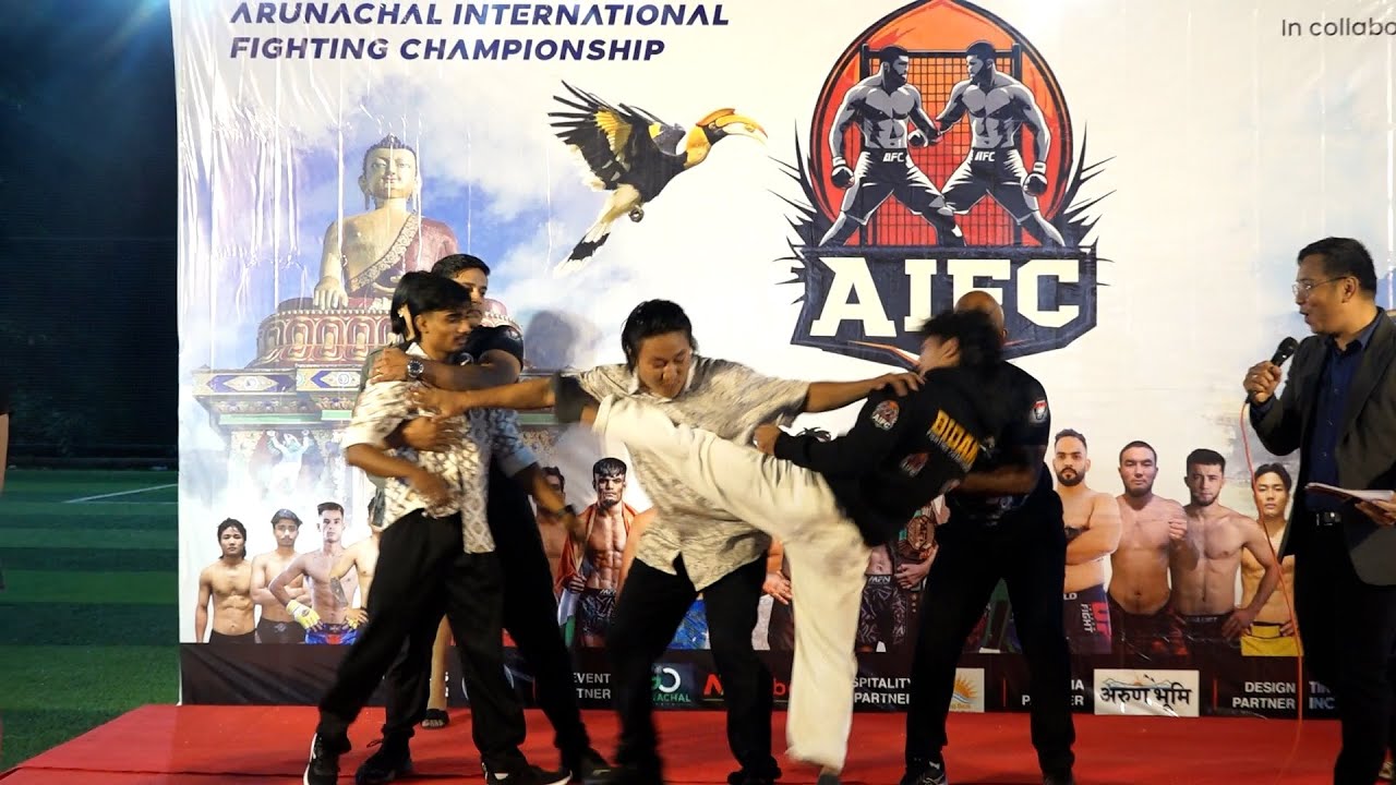 Thrilling Face-Off Held Near Hotel Rising Sun, Naharlagun Ahead of AIFC...